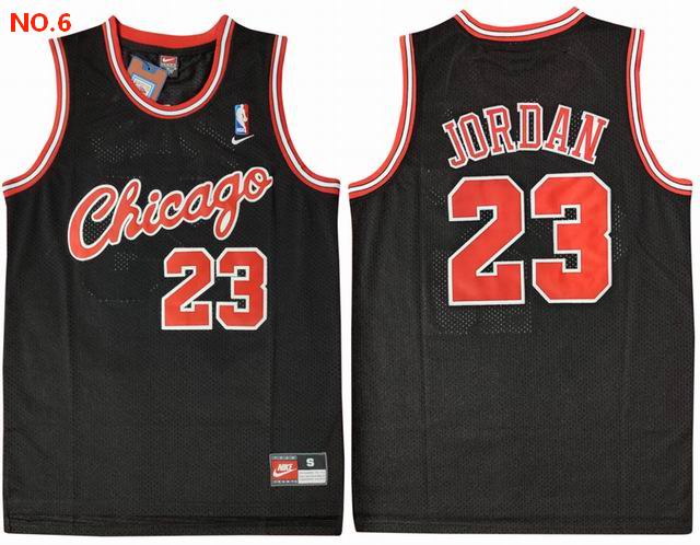 Michael Jordan 23 Basketball Jersey NO.6;